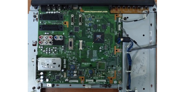 PE0532, V28A000710B1, LC370WUN SAB1, TOSHIBA 37XV500P, 37XV501, LCD TV MAIN BOARD